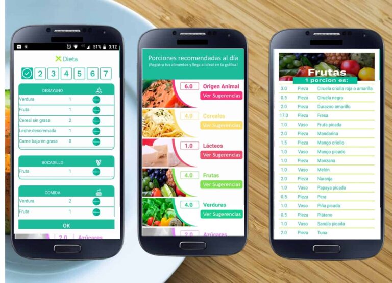 Aplicaciones para hacer dieta